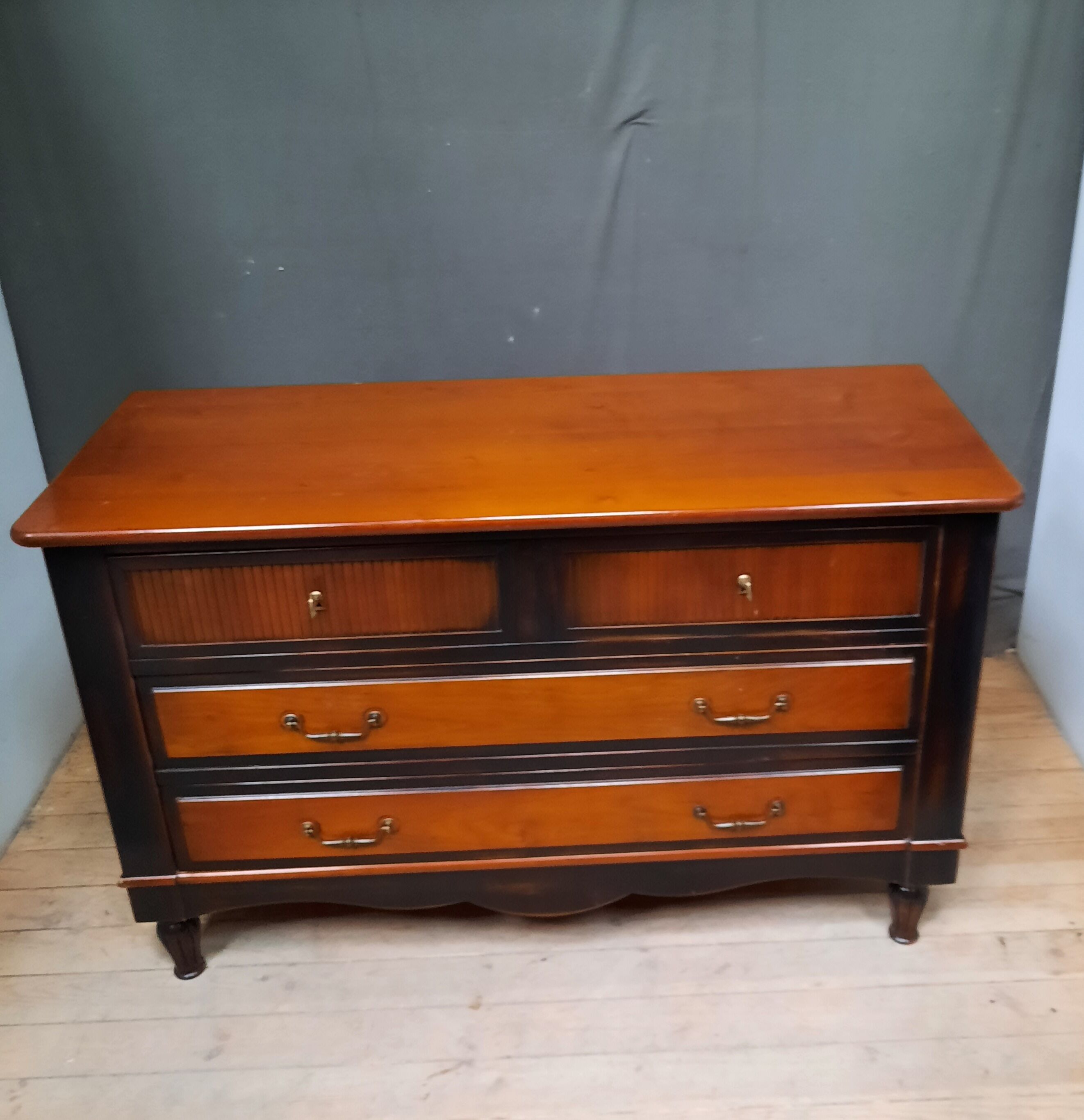 Louis xvi style chest of drawers painted