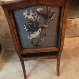 Mountain style restaurant style armchair