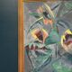 Original Swedish Oil on Panel – “Abstract Still Life with Sunflowers”