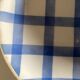 Set de 7 assiettes 1960 en faience vichy