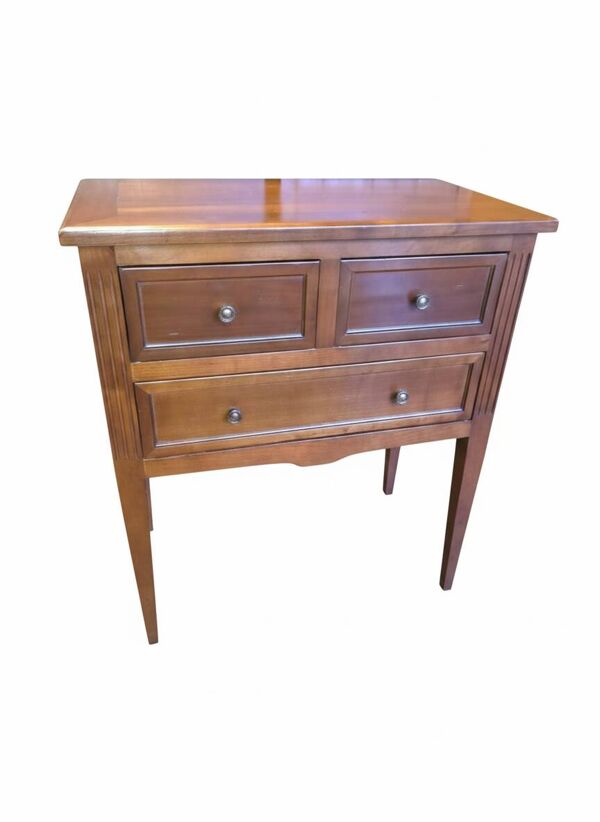 Commode style Louis XVI en merisier massif