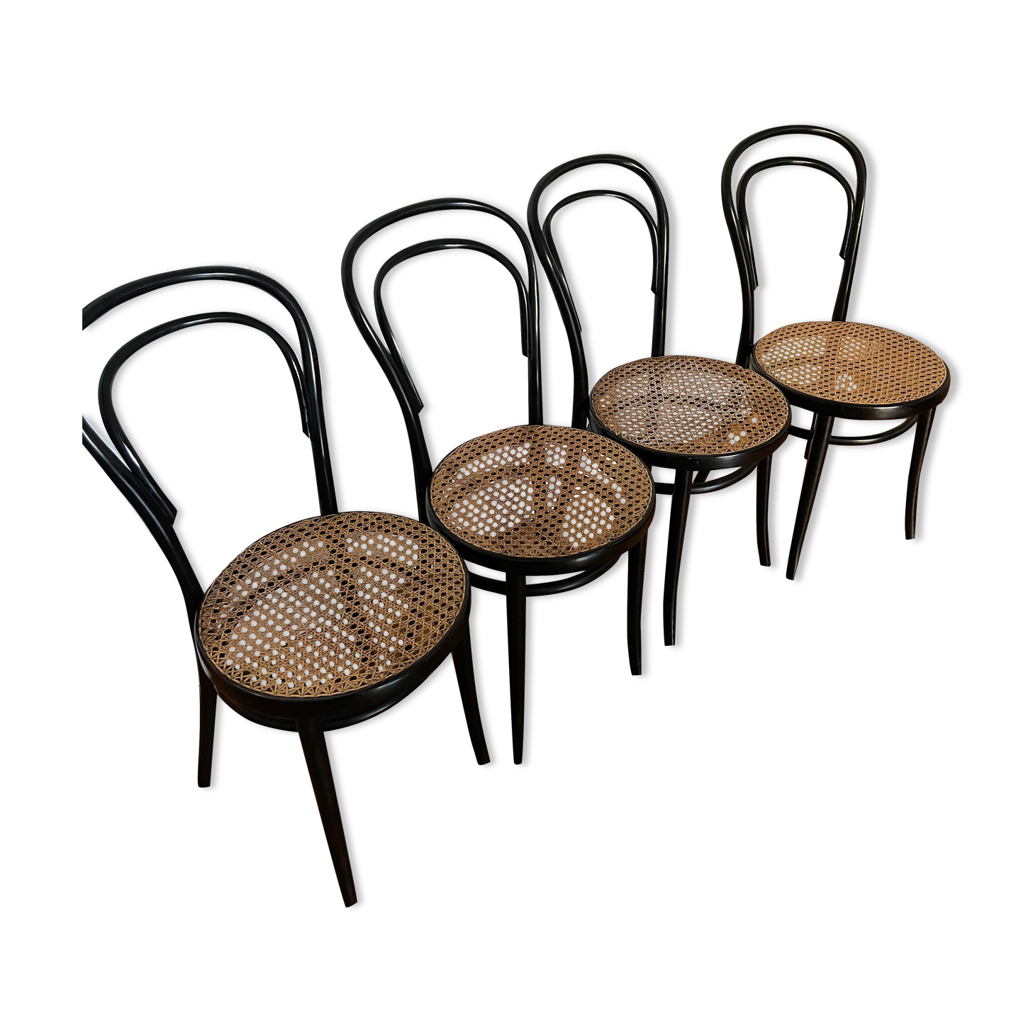 Set of 4 Thonet design chairs, ZPM Romsko production