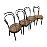 Set of 4 Thonet design chairs, ZPM Romsko production