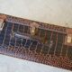 Vintage imitation crocodile case