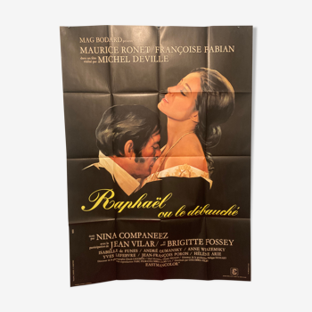 Raphael or the Debauché Original Movie Poster