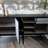Black vintage sideboard