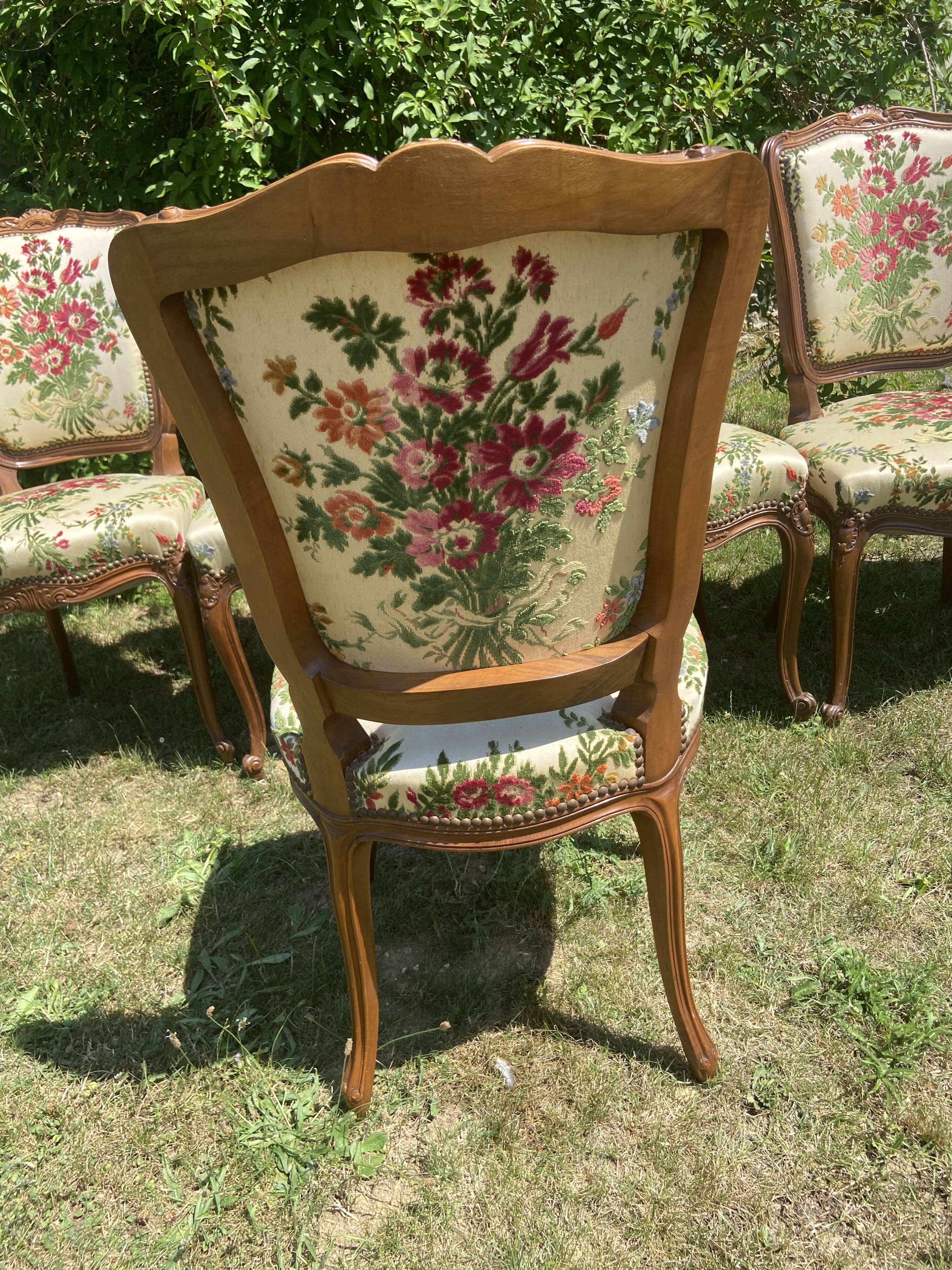 Louis XV style chairs
