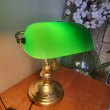 Banker's lamp, vintage desk lamp