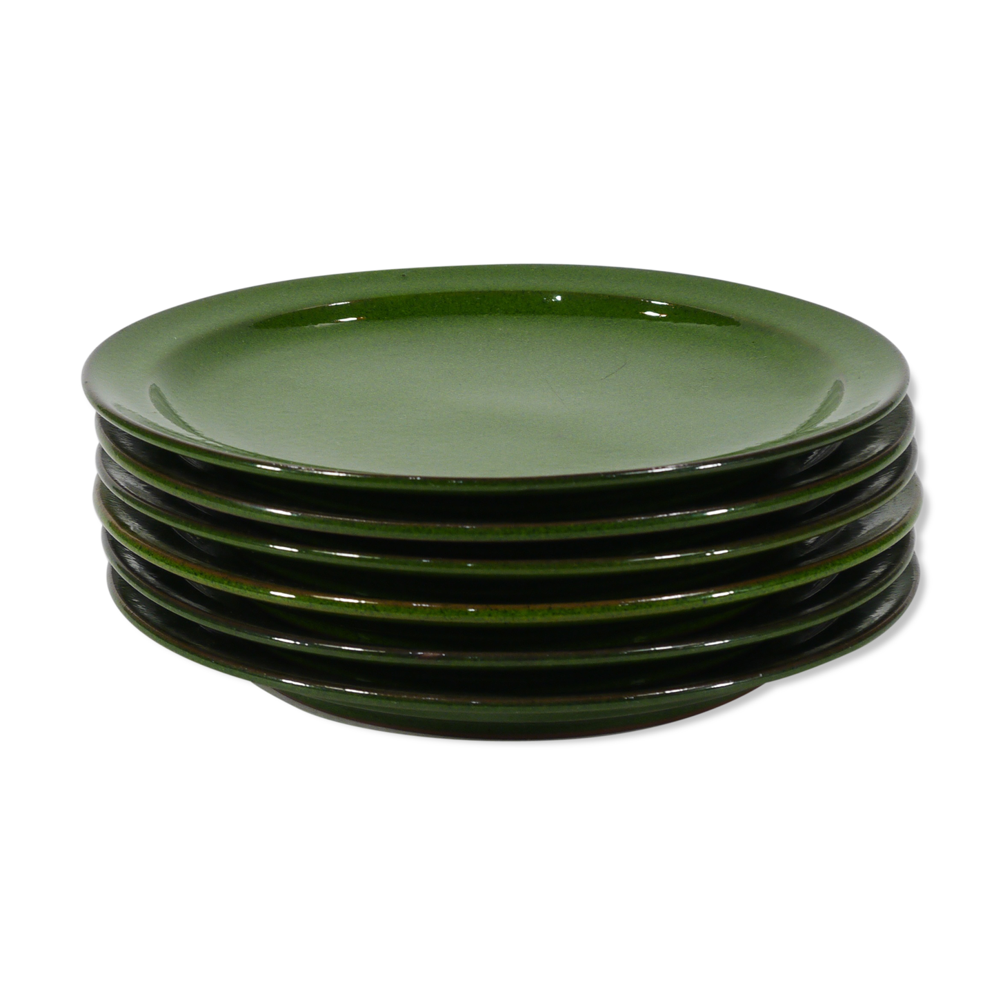 Lot of dessert plates