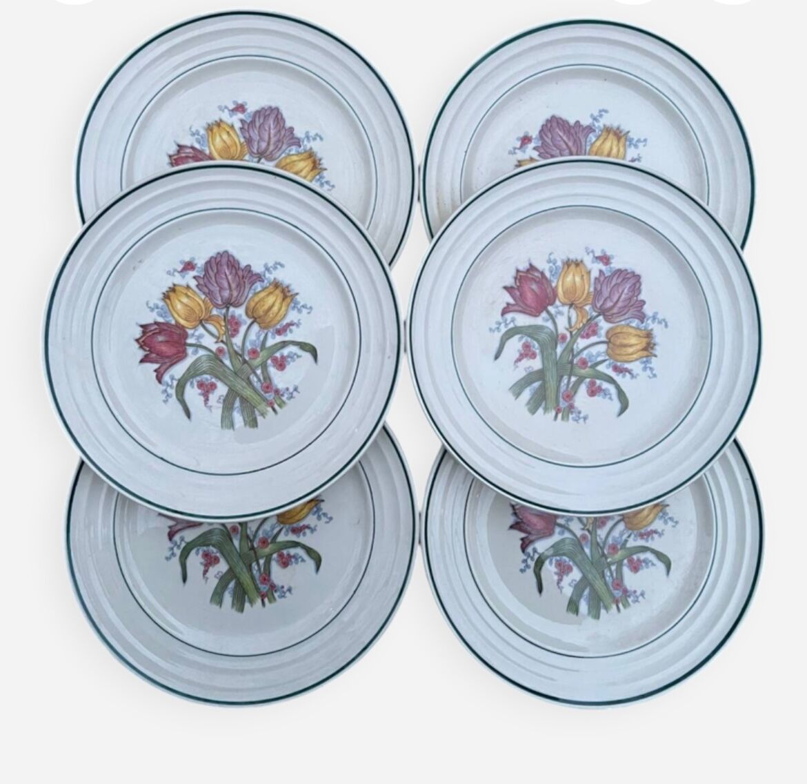 Villeroy Boch - 6 assiettes à dessert