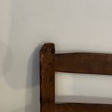 Fauteuil paillé ancien