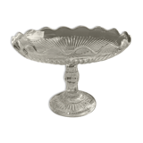 Glass compote bowl