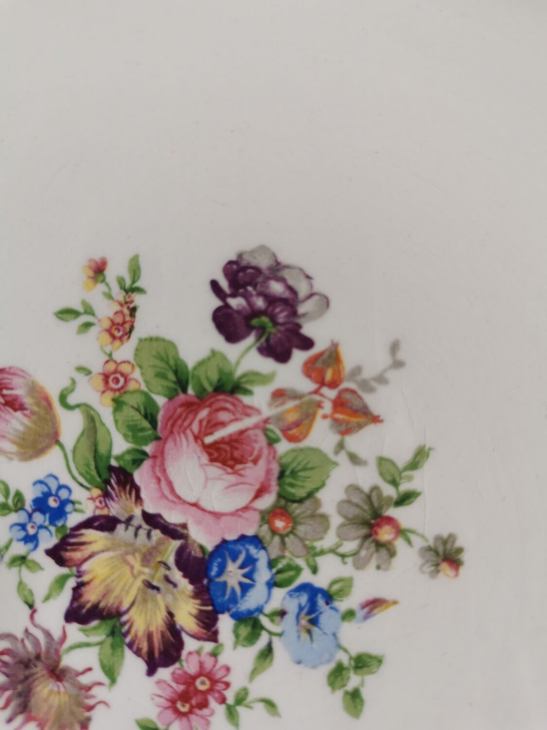 Vintage flat plates Digoin, Colbert
