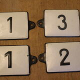 Enamelled rag plates
