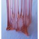 Art deco pink glass vase