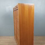 Double curtain binder