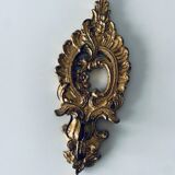 Gold wall candle holder