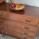 1960s compass leg chest of drawers