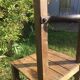 Brutalist bar high chair