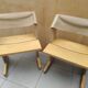 Italian chairs Due Sedie 'Canossa' by Gigi Sabadin