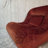 Velvet armchair