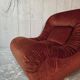 Velvet armchair