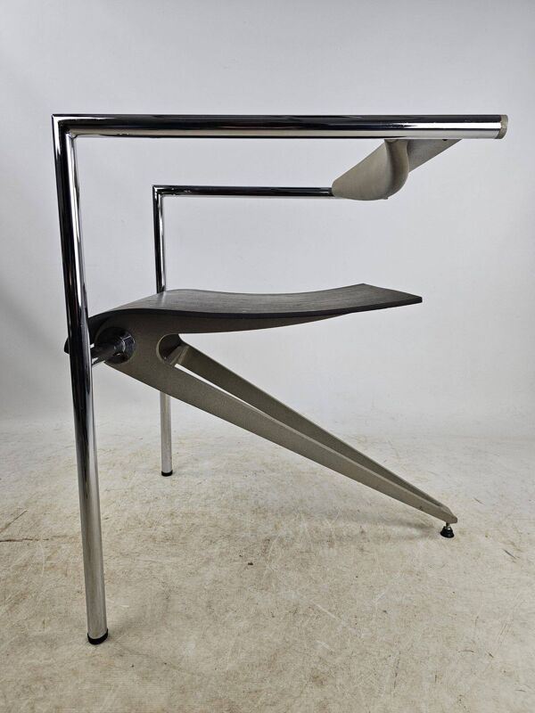 Fauteuil Xm3 rare de Xavier Matégot pour Farjon France, vers 1986. Bon état.