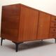 1960s sideboard in teak and formica