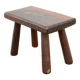 Wooden stool, small stool, plant holder, interior decoration