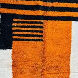 Tapis en laine pure fait main traditionnelle taille 150 x 250 cm