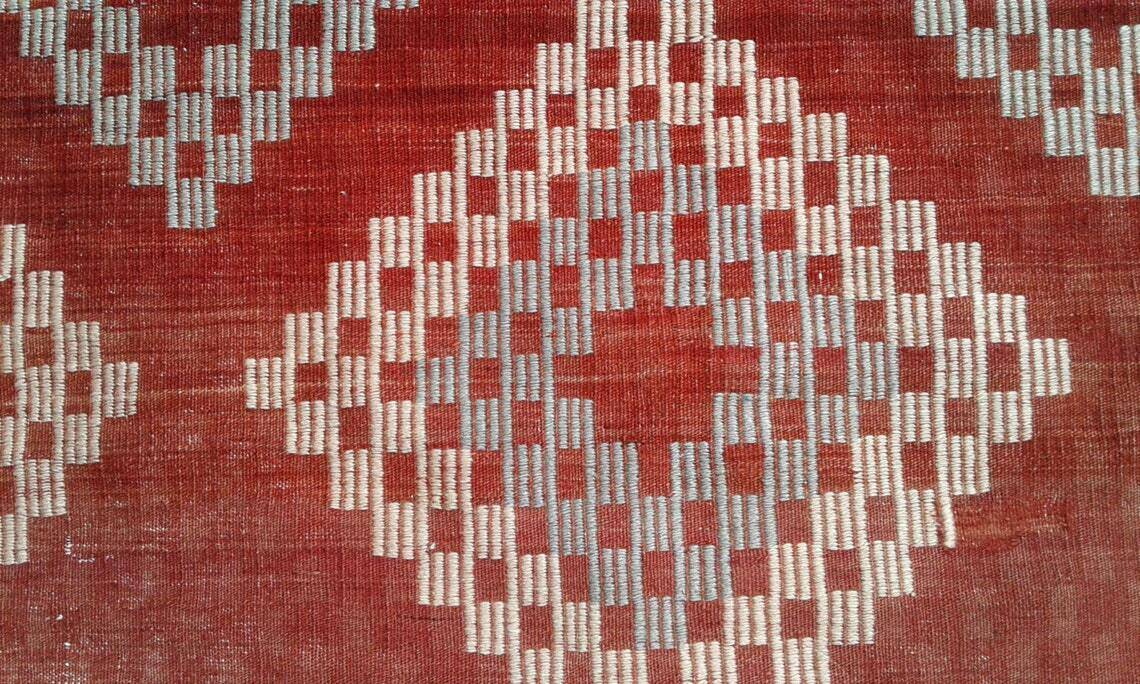 Area kilim rug, rug for living room