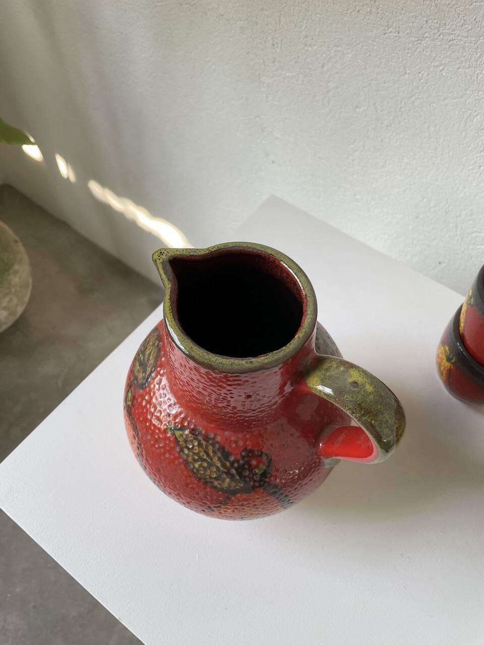 Scheurich German ceramic lemonade set