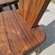 Lot de 3 chaises brutaliste Aranjou style olavi Hanninen