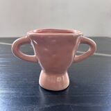 Pink handmade vase