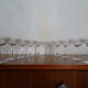 10 glasses champagne crystal Saint Louis - Model Manon- 12 cm
