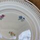 Ceranord St Amand flower dessert plates