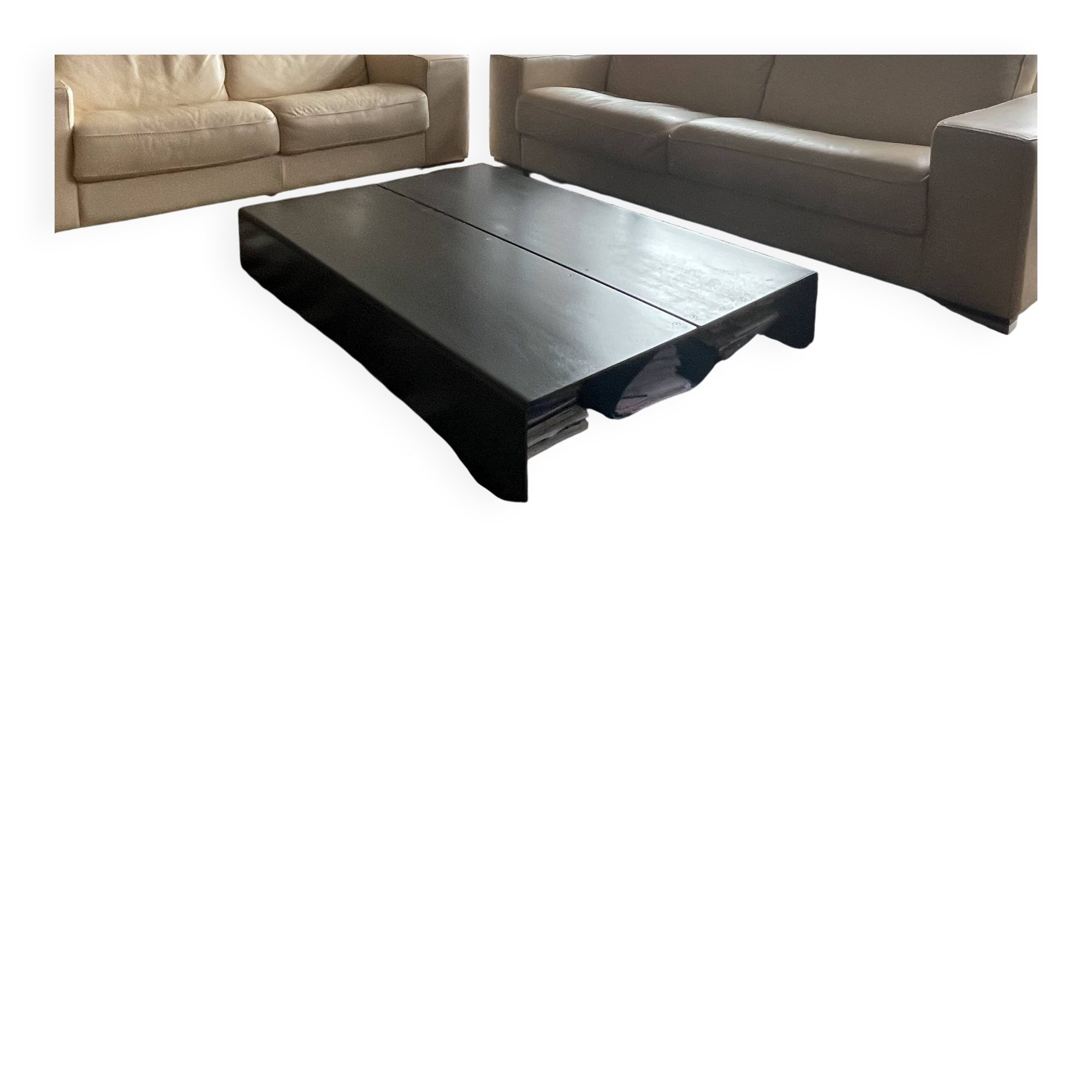 Design steel coffee table (contemporary style)