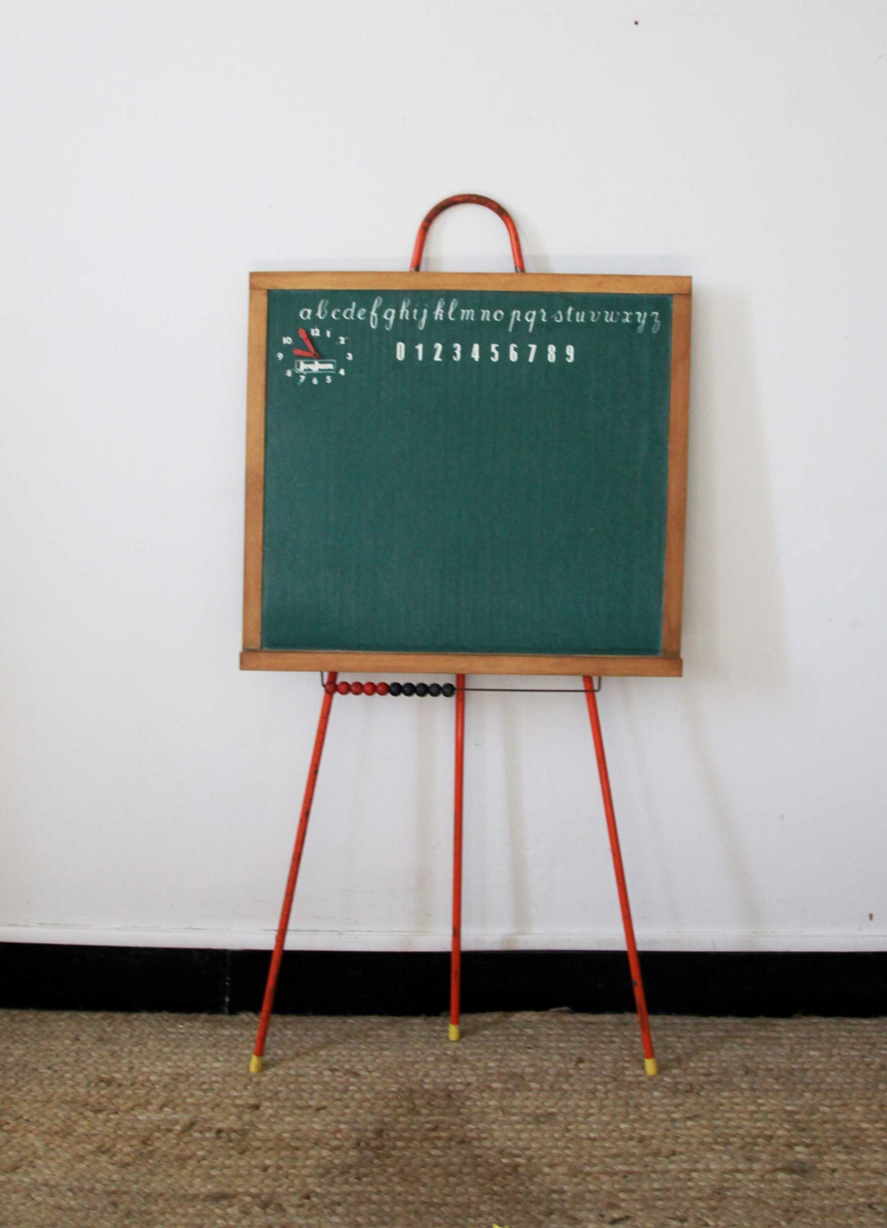 Tableau d'écolier vintage