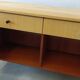 Clear buffet with 2 doors