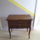 Vintage - Charming work table - Small chest of drawers/dressing table - Louis XV style - Cabriole legs - 2 drawers