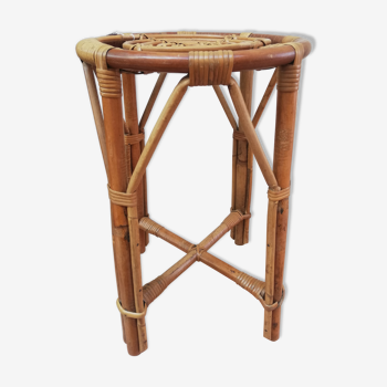 Tabouret rotin