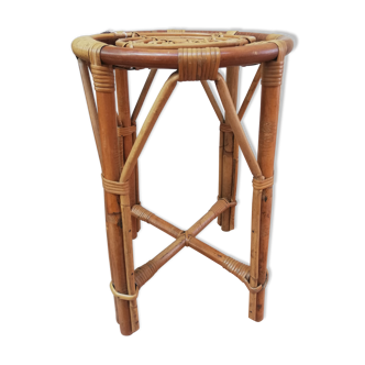 Rattan stool