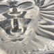 LALIQUE, ashtray with crystal lion's head XXth