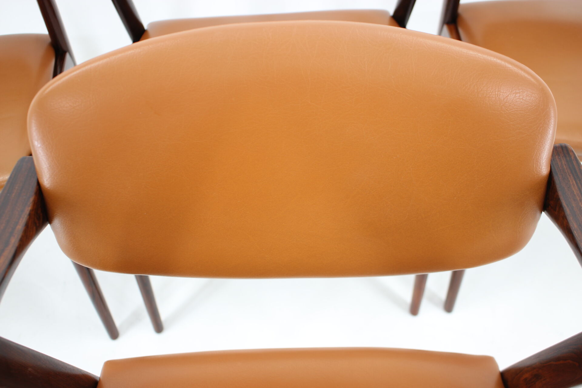 1960s Kai Kristiansen Model 42 Dining Chairs in Palisander, set of 4