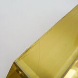 Pair of gold wall sconces 1980s