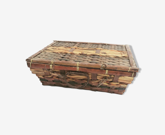 Valise de pique nique en osier