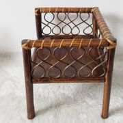 Fauteuil enfant vintage en rotin