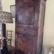 Cherry wood bonnet 2 doors and 1 drawer