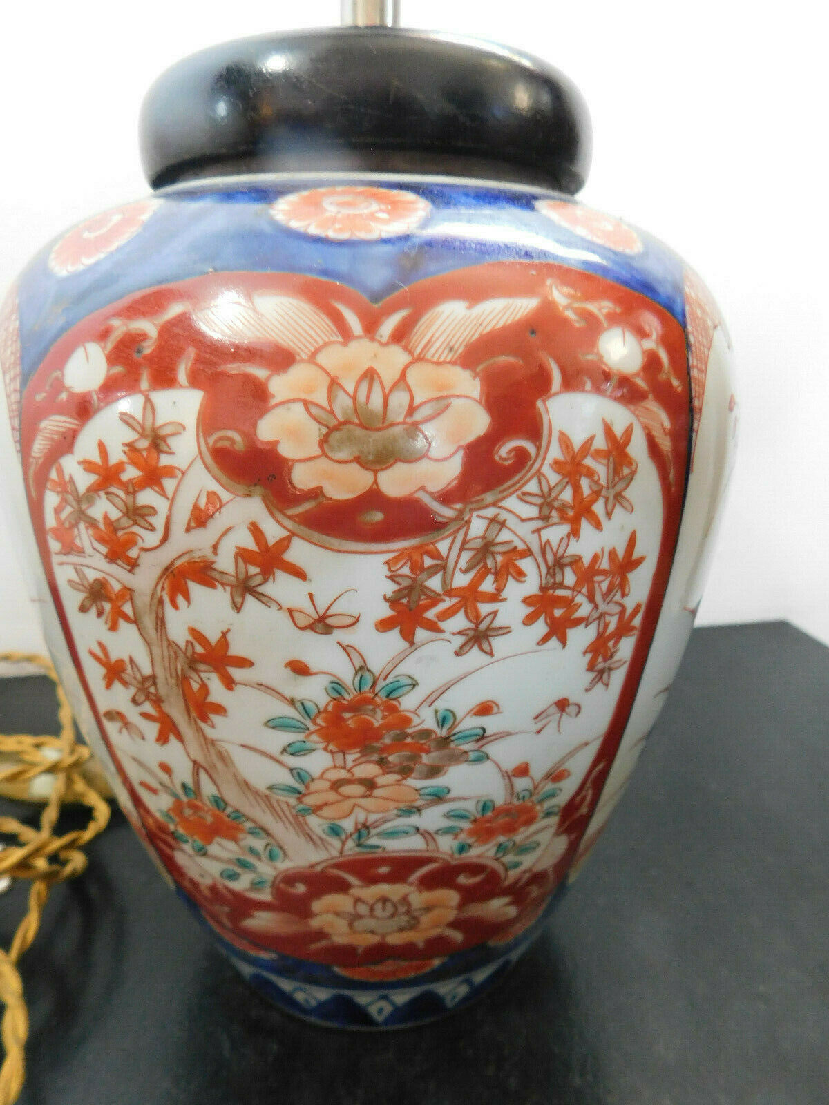 Porcelain lamp Imari Japan