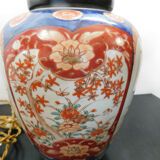 Porcelain lamp Imari Japan